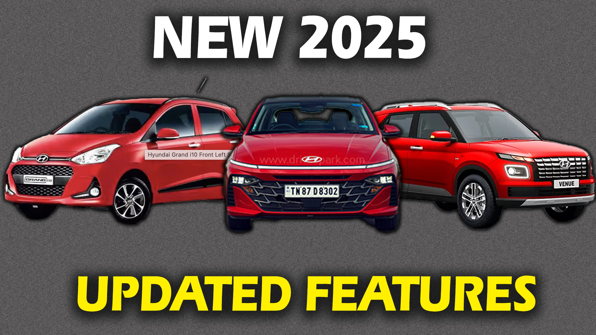 Hyundai Updates Venue, Verna, and Grand i10 Nios for 2025