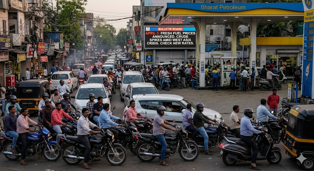Petrol and Diesel Prices on April 3: What the West Asia Crisis Means for the Auto Sector
